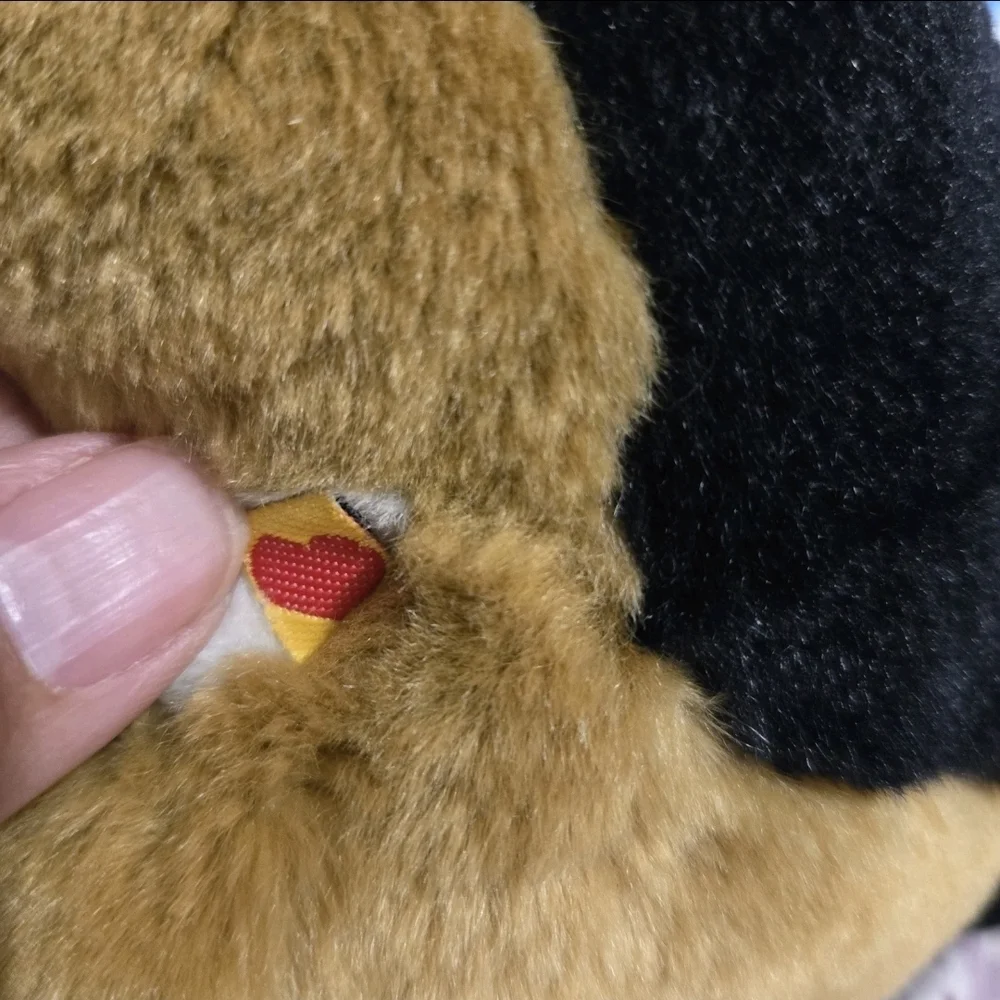 BABW Build a Bear Dog Collar Puppy Plush Stuffed Toy EUC